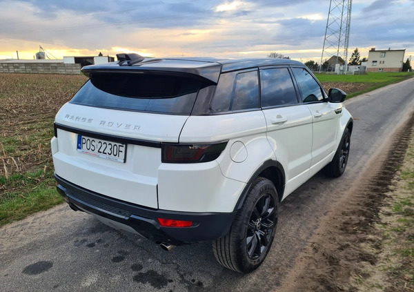 Land Rover Range Rover Evoque cena 84400 przebieg: 76000, rok produkcji 2017 z Lubomierz małe 301